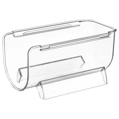 PARIS PRIX FIVE Simply Smart - Bac de Rangement Frigo Bouteille Vin 20cm Transparent