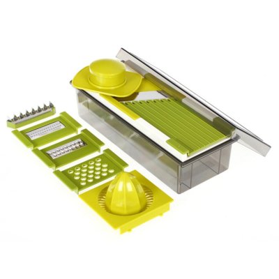 GENERIQUE Five Simply smart - R&acirc;pe mandoline 5 lames - Inox