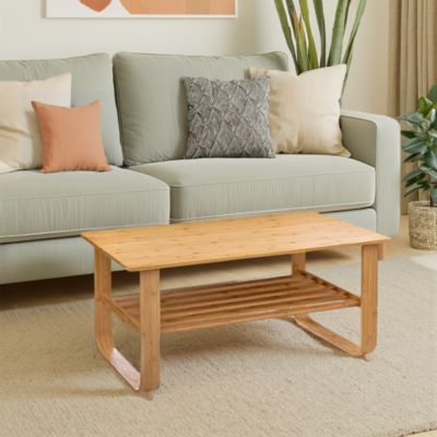 Five Simply Smart - Table basse grand mod&egrave;le Hoca bambou - 5 Bambou