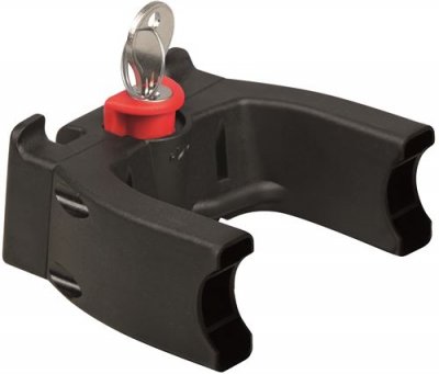 KLICKFIX Fixation de cintre  pour VAE avec serrure Noir