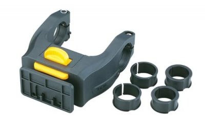KLICKFIX Fixation pour panier Topeak Fixer 8e for HandelBar Bags Noir