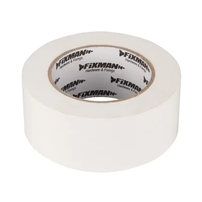 FIXMAN  - adh&eacute;sif toil&eacute; ultra robuste 50 mm x 50 m blanc 190229