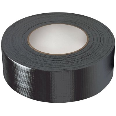 FIXMAN  - adh&eacute;sif toil&eacute; ultra robuste 50 mm x 50 m noir 190160