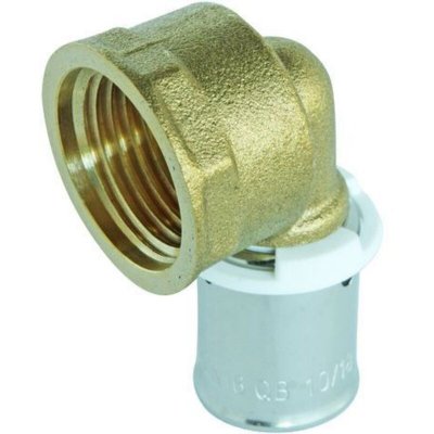 SOMATHERM Fixoconnect - coude femelle &agrave; sertir per per &Oslash;12 - F15X21 3307-12-15