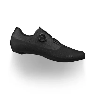 FIZIK  Homme R4 Tempo Surcourbe Chaussures de Cyclisme, Noir, 12.5 UK