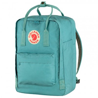 FJALLRAVEN Fj&auml;llr&auml;ven - K&aring;nken Laptop 15'' - Sac &agrave; dos journ&eacute;e taille 18 l, turquoise