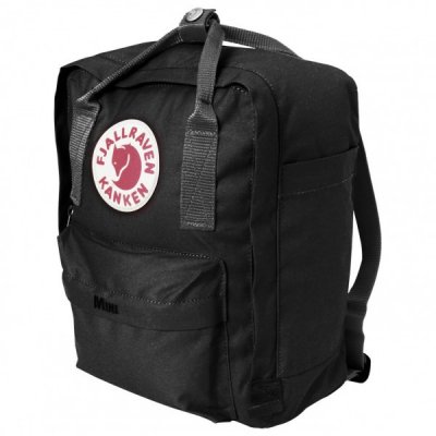 FJALLRAVEN Fj&auml;llr&auml;ven - Kanken Mini - Sac &agrave; dos journ&eacute;e taille 7 l, noir