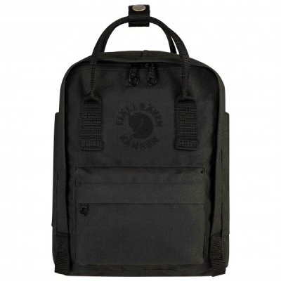 FJALLRAVEN Fj&auml;llr&auml;ven - Re-K&aring;nken Mini - Sac &agrave; dos journ&eacute;e taille 7 l, noir 