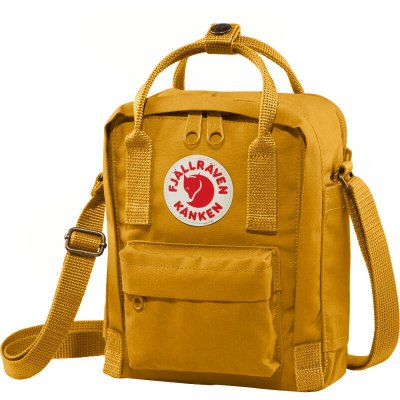 FJALLRAVEN Fj&auml;llr&auml;ven Sac &agrave; bandouli&egrave;re 'K&aring;nken Sling' rouge / ocre