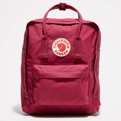 FJALLRAVEN Fj&auml;llr&auml;ven Sac &agrave; dos 'K&aring;nken' rouge / blanc / framboise