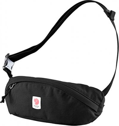 FJALLRAVEN Fj&auml;llr&auml;ven Sacs banane de sport 'Ulv&ouml;' noir / blanc / rouge