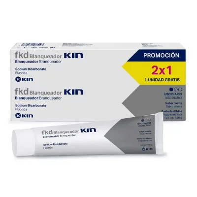 KIN Fkd Blanqueador Pasta Dent&iacute;frica coffret 2 pz