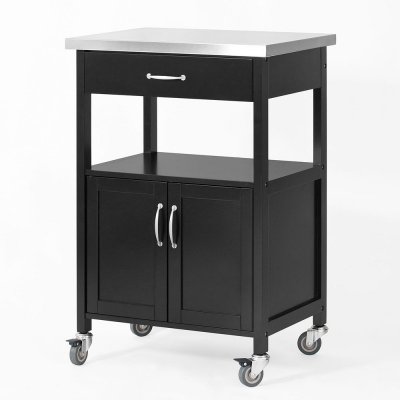FKW22-SCH Desserte de Cuisine Roulante Meuble de Rangement &agrave; roulettes