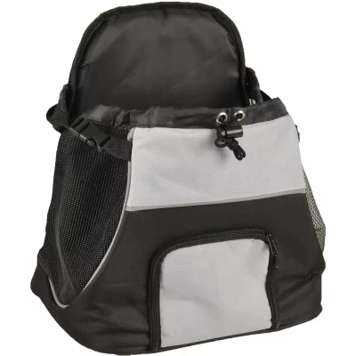 FLAMINGO  Caisse de transport pour animaux Sybil Noir et gris 518123