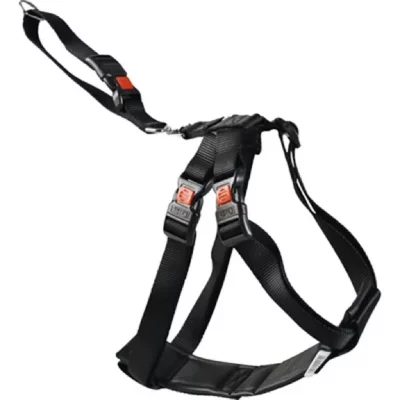 FLAMINGO  No Harnais de S&eacute;curit&eacute; Voiture pour Chien 35-50 cm Taille S