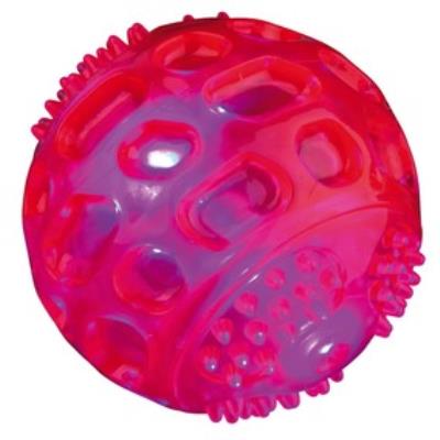 TRIXIE Flashing ball, caoutchouc thermoplastique (TPR), &oslash; 5,5 cm - 33642,