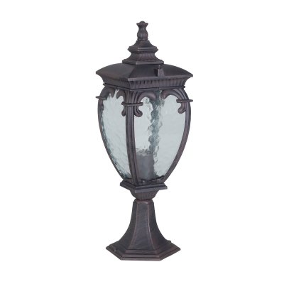MAYTONI Fleur Borne d'Ext&eacute;rieur Bronze Antique, IP44 - 