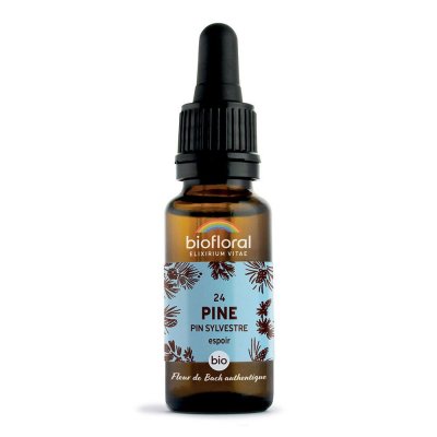 BIOFLORAL Fleur De Bach Elixir Pine n&deg;24 Pin sylvestre 