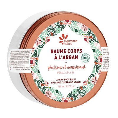 FLEURANCE NATURE  Baume Corps G&eacute;n&eacute;reux Nourrissant &Agrave; L'Argan 150ml