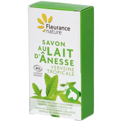 FLEURANCE NATURE  Savon Lait d'Anesse Verveine Tropicale
