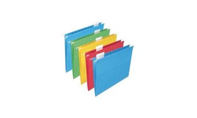 OXFORD Flex Dossiers Suspendus En Papier Kraft Assortis Lot De 5