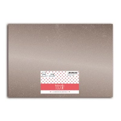 TOGA Flex thermocollant - Argent effet miroir - 30 x 21 cm - 
