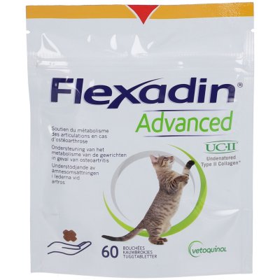 FLEXADIN  Advanced Chat - Sachet de 60 croquettes &agrave; m&acirc;cher