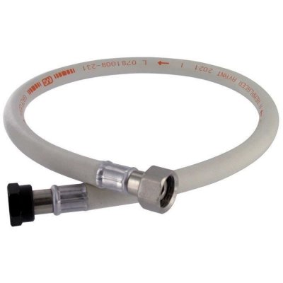 EUROGAZ Flexible caoutchouc &eacute;crous sertis - 1,5 m - 