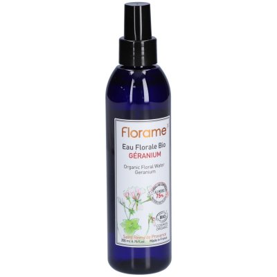 FLORAME  Eau Florale Bio de G&eacute;ranium 200 ml - Spray 200 ml