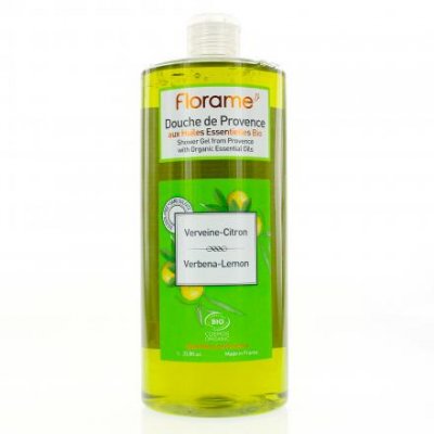 FLORAME  Gel douche de Provence Verveine Citron flacon 1L