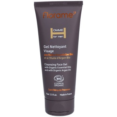 FLORAME  Homme Gel Nettoyant Visage Visage - 75 ml Cosm&eacute;bio