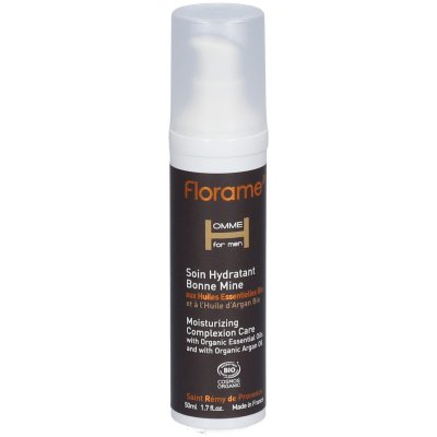 FLORAME  Homme Soin Hydratant Bonne Mine Bio 50 ml - Flacon-Pompe 50 ml