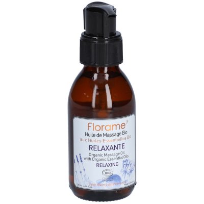 FLORAME  Huile De Massage relaxante 125ml Cosm&eacute;bio