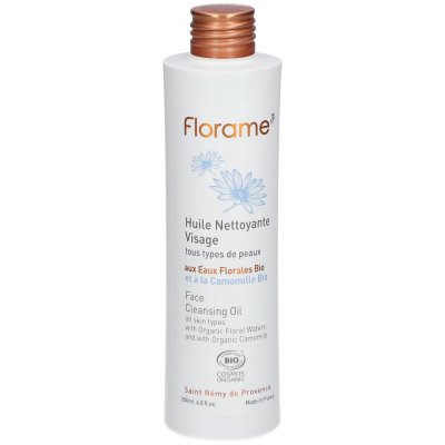 FLORAME  Huile nettoyante visage flacon 200ml