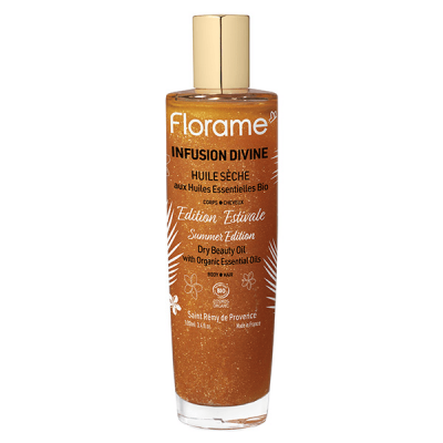 FLORAME  Infusion Divine Huile S&egrave;che Edition Estivale 100ml
