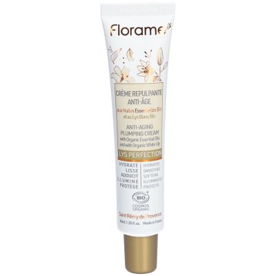 FLORAME  Lys perfection - Cr&egrave;me repulpante anti-age bio 40ml