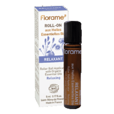 FLORAME  - Roll-on Relaxant Aux Huiles Essentielles Bio 5ml 