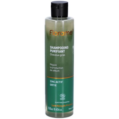 FLORAME  Shampoing Purifiant Cheveux Gras Bio 250 ml - Flacon 250 ml
