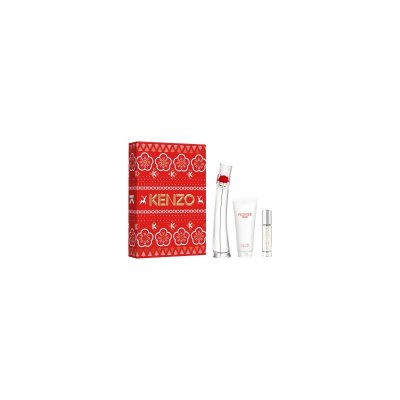 KENZO Flower By  Coffret Eau de Parfum 50ml + Vaporisateur voyage 10