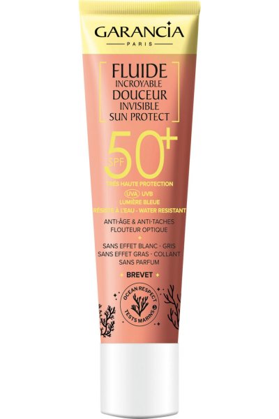 GARANCIA Fluide Incroyable Douceur Invisible SPF50+ 40ml Sun Protect 