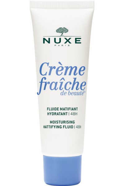 NUXE Fluide Matifiant Hydratant 48h, Cr&egrave;me fra&icirc;che de beaut&eacute; 50ml