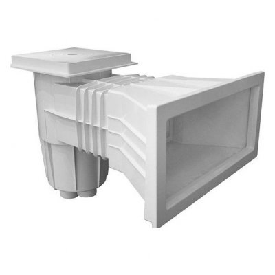 ASTRALPOOL Fluidra Skimmer 15 L PISC/PREF. BOCA AMPLIACI&Oacute;N TAPA CUADRADA Color Blanco