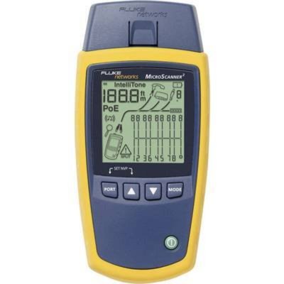 GENERIQUE Fluke Networks MicroScanner2 Cable Verifier - testeur de r&eacute;seau
