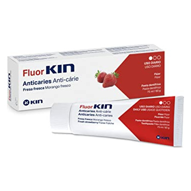 KIN Fluor Pasta Anticaries Fresa 75ml