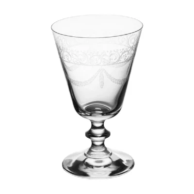 TABLE PASSION Fl&ucirc;te &agrave; champagne transparent motif grav&eacute; (lot de 6) pantho