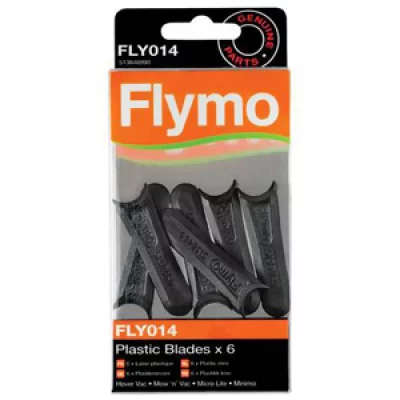 FLYMO  - lames en plastique fly014 pour tondeuse micro lite 513846990