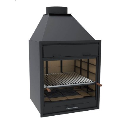 FM  Calefaccion - Barbecue charbon bois  BF-70 &agrave; poser ou &agrave; encastrer