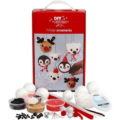 FOAM CLAY  D&eacute;corations polaires, 1set- - P&acirc;te &agrave; modeler