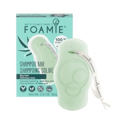 FOAMIE  Shampoing Solide Aloe Vera 80g