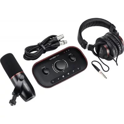 GENERIQUE Focurite VOCASTER-TWO-STUDIO - Pack pour podcast